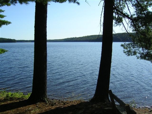 Lake Forant view from the Island, camp #2